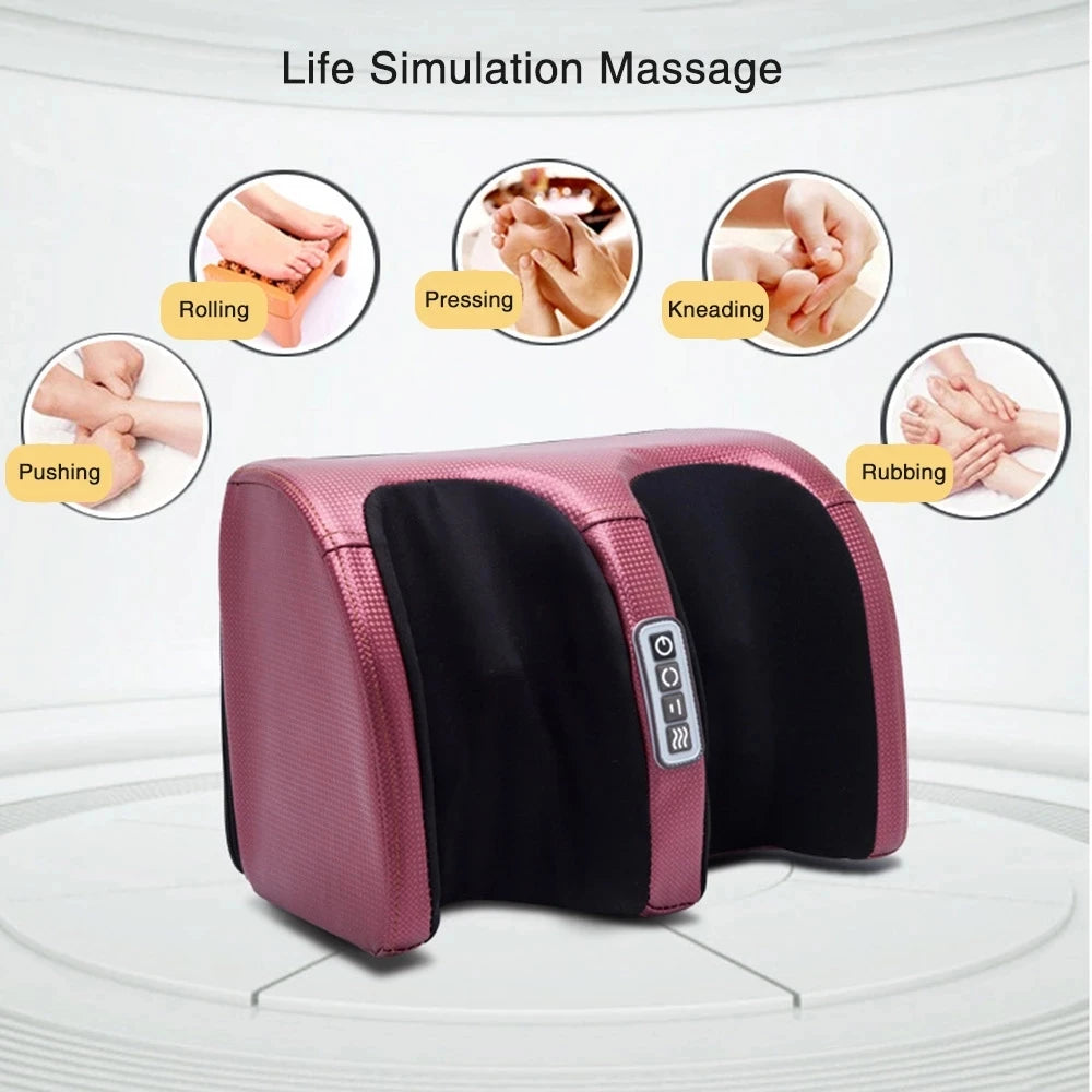 Electric Foot Massager – Shiatsu Kneading with Heat for Tired, Aching Feet