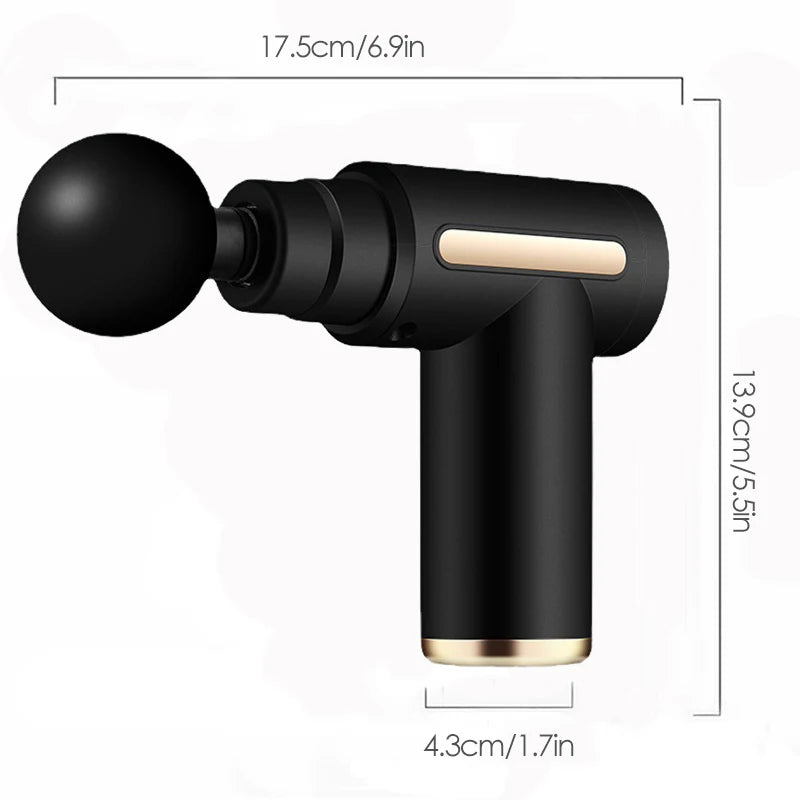 30-Level Massage Gun – Fascia & Deep Muscle Relief