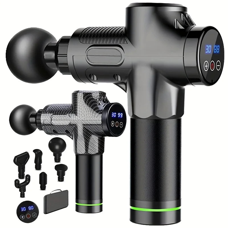 30-Level Massage Gun – Fascia & Deep Muscle Relief