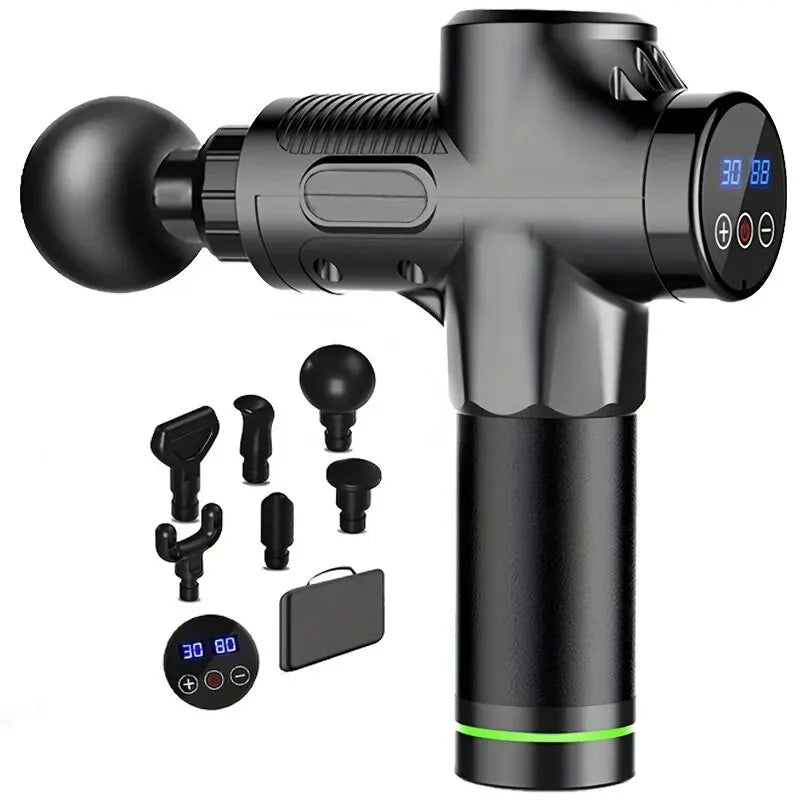 30-Level Massage Gun – Fascia & Deep Muscle Relief