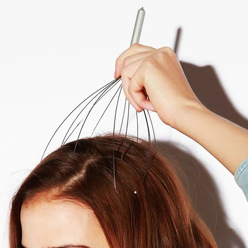 Octopus Head Massager – Deep Scalp Relaxation & Stress Relief