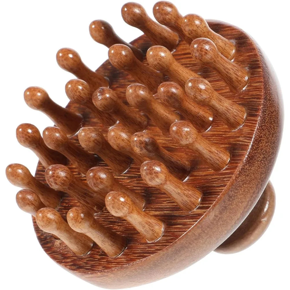 Wooden Scalp Massager – Natural Hair & Head Massage Tool