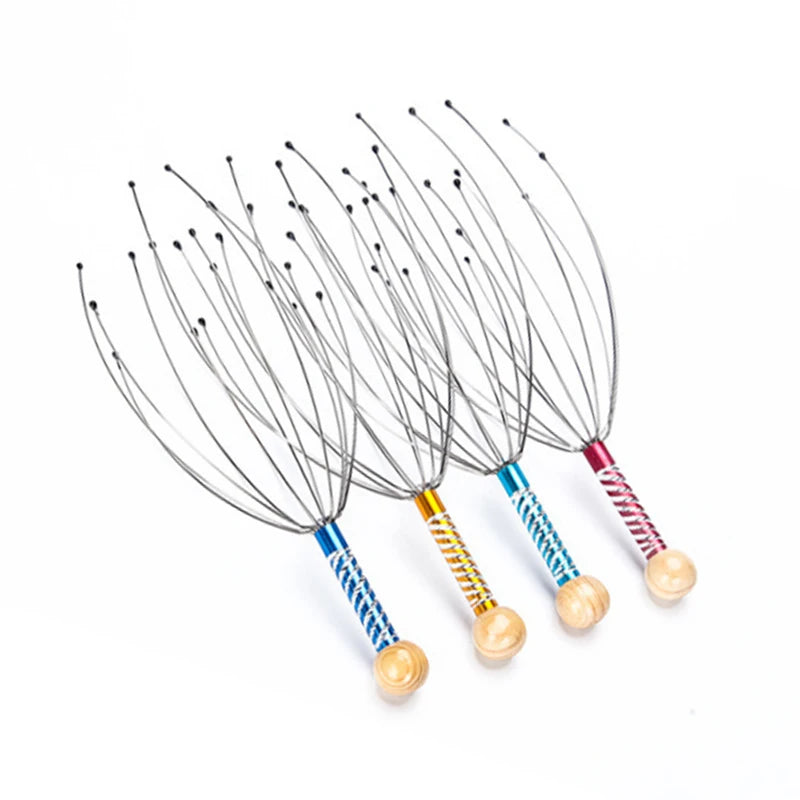 Octopus Head Massager – Deep Scalp Relaxation & Stress Relief
