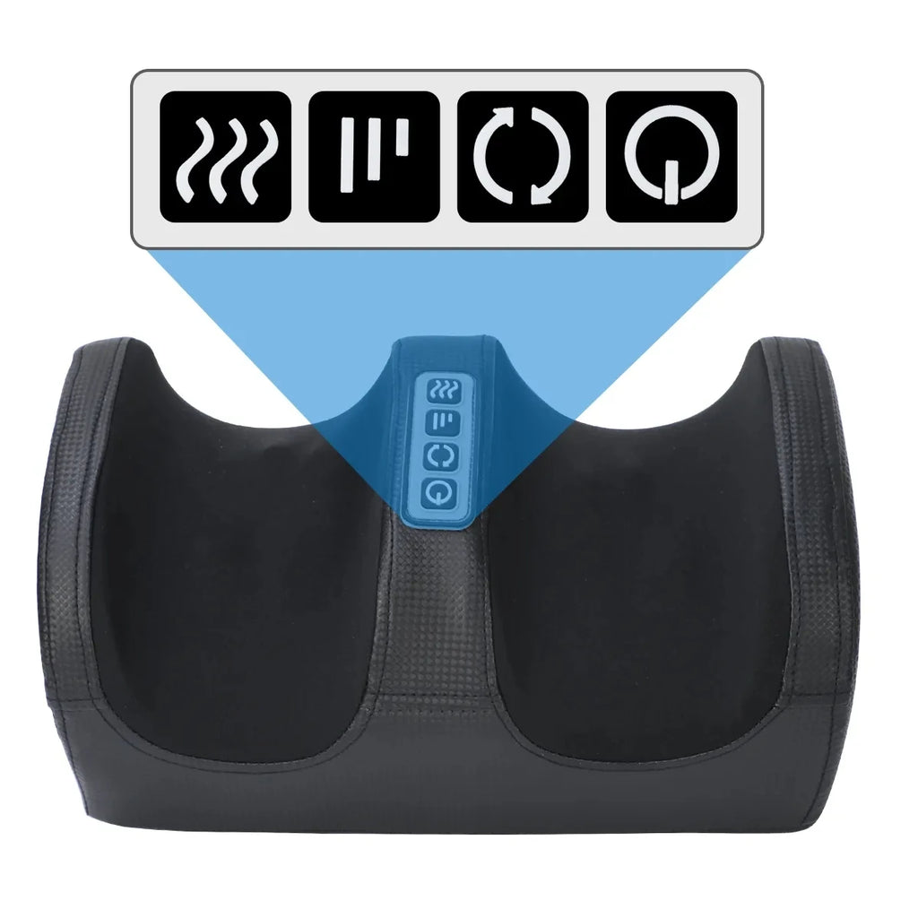 Electric Foot Massager – Shiatsu Kneading with Heat for Tired, Aching Feet
