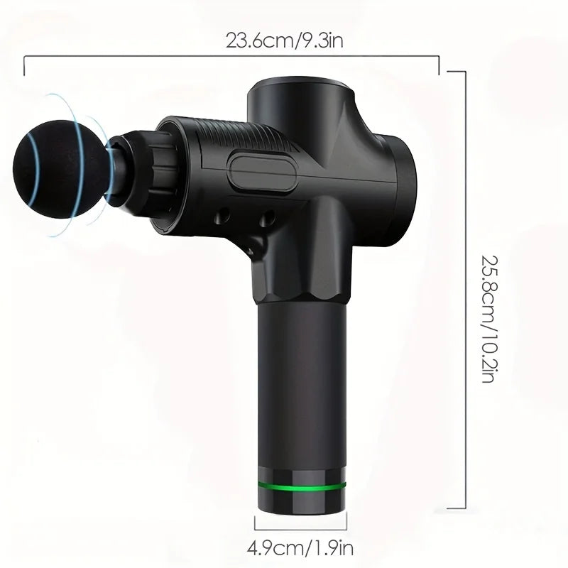 30-Level Massage Gun – Fascia & Deep Muscle Relief