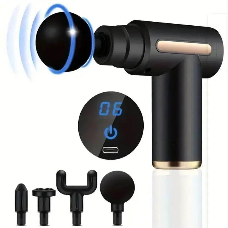 30-Level Massage Gun – Fascia & Deep Muscle Relief